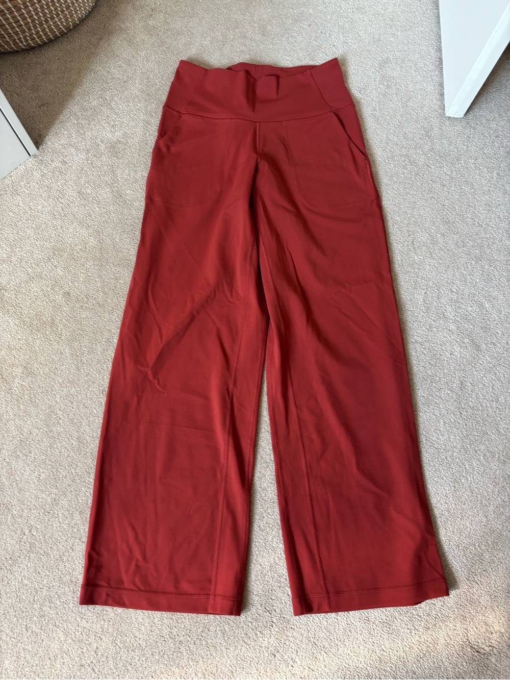Lululemon Align High-Rise Wide-Leg Pant Red Size 8 NWOT